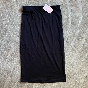 Poshdivah Maternity Bodycon Midi Skirt | Size L | NWT